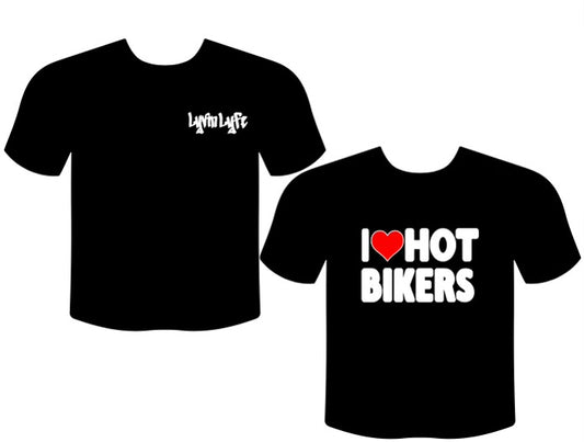 I ❤️ hot bikers shirt